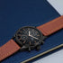 Titan Workwear Multifunction Black Dial Brown Leather Strap Watch For Men