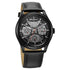 Titan Octane Multifunction Black Dial Black Leather Strap Watch For Men