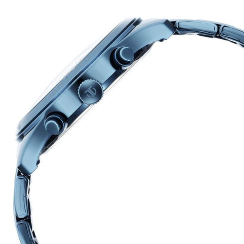Titan Neo Splash Quartz Analog with Date Blue Dial Blue Stainless Steel Strap Watch