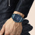 Titan Neo Splash Quartz Analog with Date Blue Dial Blue Stainless Steel Strap Watch