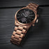 Titan Neo Splash Quartz Multifunction Black Dial Stainless Steel Strap Watch