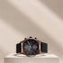Titan Men's Infinity Chrono watch Durable Leather Strap