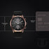 Titan Men's Infinity Chrono watch Durable Leather Strap