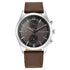 Titan Wrist Wit Quartz Analog with Day and Date Brown Dial Leather Strap Watch