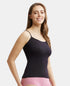 Jockey Women Micro Modal Elastane Stretch Camisole| Black