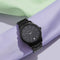 Titan Minimals Quartz Analog with Date Black Dial Black Metal Strap Watch