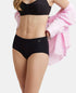 Jockey Full Coverage Micro Modal Full Brief With Exposed Waistband | Black