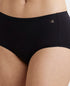 Jockey Full Coverage Micro Modal Full Brief With Exposed Waistband | Black