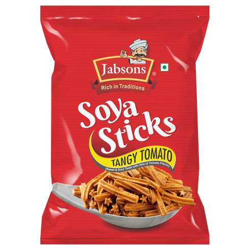 Jabsons Foods Tangy Tomato Soya Sticks
