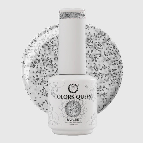 Colors Queen UV LED Soak Off Gel Polish - Glitter Nail Colors | 15 ML