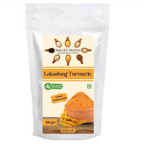 Millet Mania Haldi Lakadong Turmeric Powder