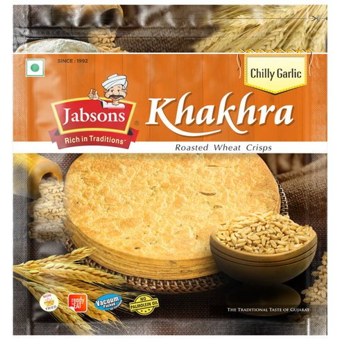 Jabsons Foods Chilli Garlic Khakhra