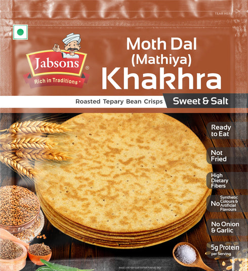 Jabsons Foods Moth Dal Khakhra