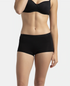 Jockey Full Coverage Micro Modal Boy Shorts with StayFresh Treatment | Black