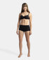 Jockey Full Coverage Micro Modal Boy Shorts with StayFresh Treatment | Black