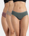 Jockey High Coverage TENCEL™ Micro Modal Hipster with Ultrasoft Waistband | Assorted | Pack of 3