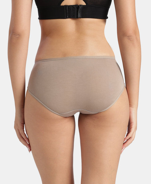 Jockey High Coverage TENCEL™ Micro Modal Hipster with Ultrasoft Waistband | Assorted | Pack of 3