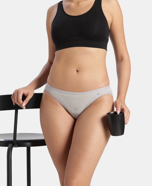 Jockey Medium Coverage TENCEL™ Micro Modal Bikini With Ultrasoft Waistband | Assorted | Pack of 3