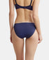 Jockey Medium Coverage Soft Touch Microfiber Lace Styled Bikini With StayFresh Treatment | Classic Navy