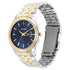 Titan Men's Trendsetter Watch: Chic Blue Dial & Two-Tone Strap