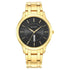 Titan Karishma Quartz Analog with Day and Date Black Dial Golden