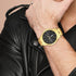 Titan Karishma Quartz Analog with Day and Date Black Dial Golden