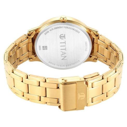 Titan Karishma Radiance Green Dial Analog Stainless Steel Strap watch for Men
