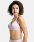 Jockey Wirefree Padded Soft Touch Microfiber Stretch Full Coverage Plus Size Bra with Magic Under Cup - Fragrant Lily