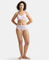 Jockey Wirefree Padded Soft Touch Microfiber Stretch Full Coverage Plus Size Bra with Magic Under Cup - Fragrant Lily