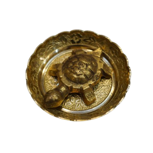 Vastu Turtle with Brass Plate 62g (Pack of 2)