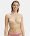 Jockey Wired Padded Soft Touch Microfiber Stretch Medium Coverage Multiway Backless Bra - Light Skin
