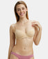 Jockey Wired Padded Soft Touch Microfiber Stretch Medium Coverage Multiway Backless Bra - Light Skin