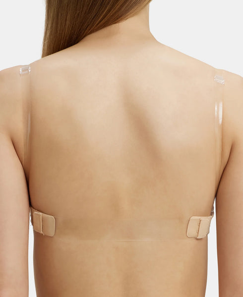 Jockey Wired Padded Soft Touch Microfiber Stretch Medium Coverage Multiway Backless Bra - Light Skin