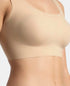 Jockey Wirefree Padded Soft touch Microfiber Bonded Tech Full Coverage Lounge Bra with 360 Degree Stretch - Skin