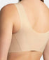 Jockey Wirefree Padded Soft touch Microfiber Bonded Tech Full Coverage Lounge Bra with 360 Degree Stretch - Skin