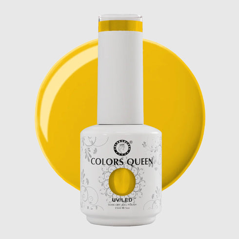 Colors Queen UV LED Soak Off Gel Polish - Poppy Nail Colors | 15 ML