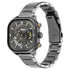 Titan Octane Aerobatics Quartz Chronograph Anthracite Dial Grey Stainless Steel Strap Watch