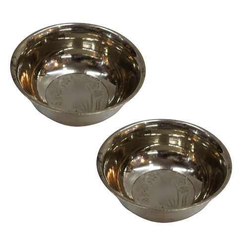 Brass Bowls for Pooja 101g Pack of 2