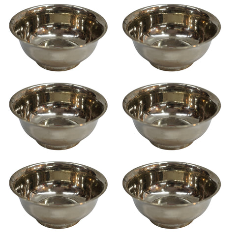 Brass Bowls for Pooja 101g Pack of 6