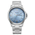 Titan Neo Arabic Analog with Day Date Ice Blue Dial Silver Stainless Steel Strap Watch