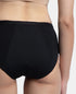 Jockey Pack of 2 Tactel Microfiber Period Panty with Leak Proof Inner Absorbent Layer | Black & Navy