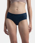 Jockey Tactel Microfiber Period Panty with Leak Proof Inner Absorbent Layer | Navy