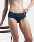 Jockey Tactel Microfiber Period Panty with Leak Proof Inner Absorbent Layer | Navy