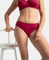 Jockey Full Coverage Soft Touch Microfiber Hipster with Lace Styling | Anemone