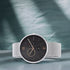Titan Slim Quartz Multifunction Black Dial Stainless Steel Strap watch for Men