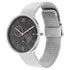 Titan Slim Quartz Multifunction Black Dial Stainless Steel Strap watch for Men