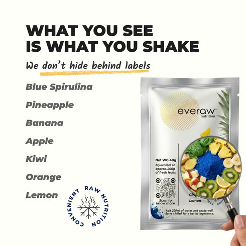 Everaw Nutrition Blue Smoothie