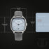 Titan Quartz Analog with Date Anthracite Dial Leather Strap Watch