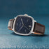 Titan Neo Curve Quartz Analog with Date With Date Blue Dial Brown Leather Strap Watch