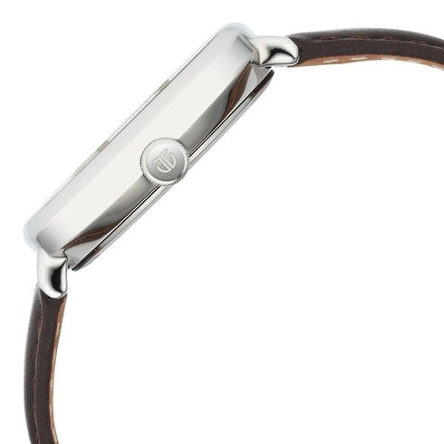 Titan Neo Curve Quartz Analog with Date With Date Blue Dial Brown Leather Strap Watch
